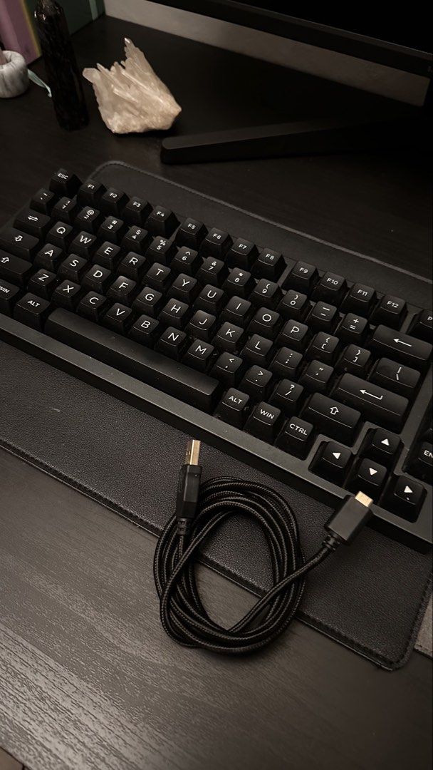 GMMK Pro Mechanical Keyboard (Category: Computer Keyboard) located in Pasay City. Submitted by frantad (Listing ID 1435449868, Image 1). Description: GMMK Pro mechanical keyboard with Akko vintage white and starfish switches and keycaps. Around Php 13000 value. RFS: not used for years, perfectly working Issues: switches need to be lubed. Started using them out of the box. .