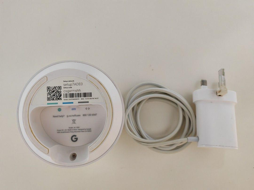 Google Nest Wifi Router - White (Model AC-1304)442023583323279361