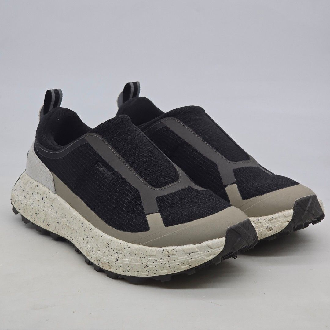 Haven x Norda - 003 Sneakers (Category: Sneakers) located in Malabon City. Submitted by buynflex (Listing ID 1435473274, Image 1). Description: Haven x Norda - 003 Sneakers Size 6.5 Womens fit 5.5US-6US Womens Gently Used Very Good Condition Brought together by the drive to create high functioning products crafted from elite materials, HAVEN x norda™ present the 003 running shoe. Custom Dyneema® uppers feature a G+ graphene membrane for increased