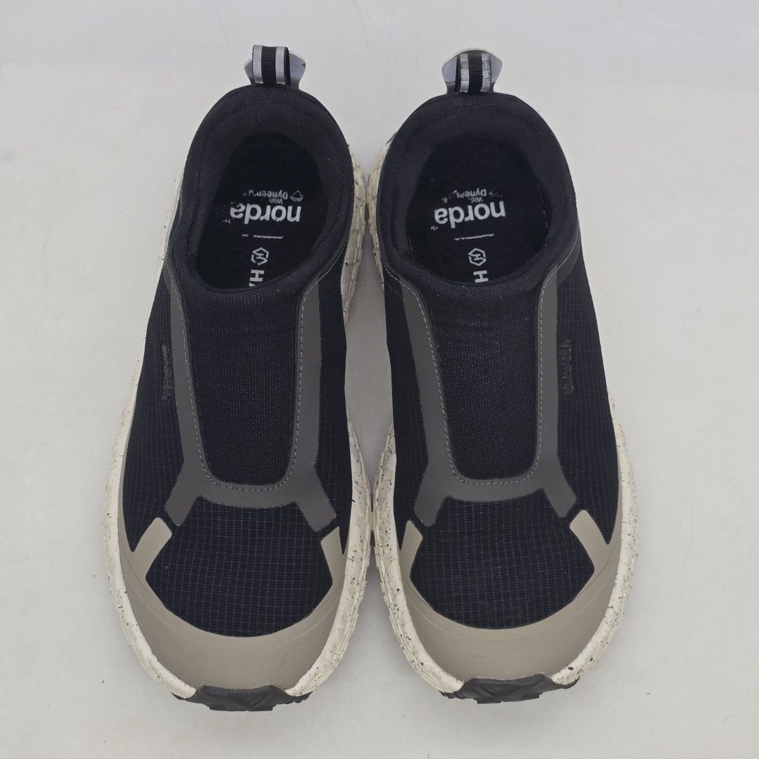 Haven x Norda - 003 Sneakers (Category: Sneakers) located in Malabon City. Submitted by buynflex (Listing ID 1435473274, Image 3). Description: Haven x Norda - 003 Sneakers Size 6.5 Womens fit 5.5US-6US Womens Gently Used Very Good Condition Brought together by the drive to create high functioning products crafted from elite materials, HAVEN x norda™ present the 003 running shoe. Custom Dyneema® uppers feature a G+ graphene membrane for increased
