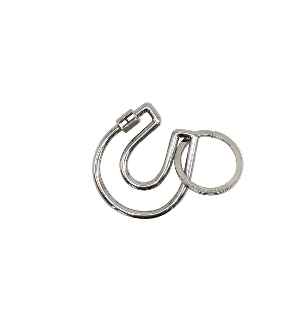 Hermes Fer A Cheval Key Ring (Category: Luxury Accessories) located in Taguig. Submitted by closetcompany (Listing ID 1435437281, Image 2). Description: Hermes Fer A Cheval Key Ring Price: Php 26,000.00 Condition: Unused (9.9/10) With mild hairline scratches. Inclusions: Box, Dust Bag and Paper Bag. LegitGrails Certificate of Authenticity 100% Guaranteed Authentic We offer a money-back guarantee on authenticity. Free Shipping within Metro Manila 