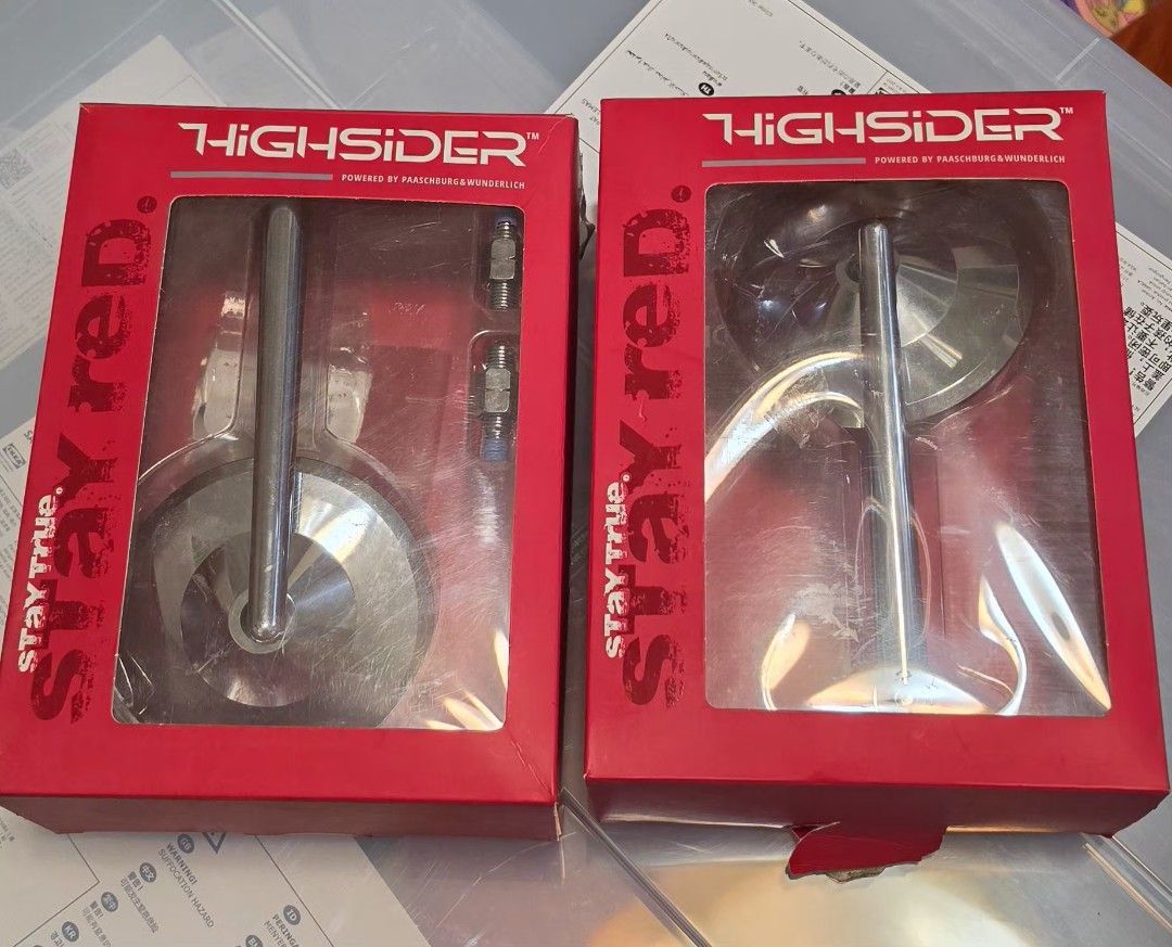 Vespa accessories (Category: Mirrors) located in Paranaque City. Submitted by p_a_t_r_i_c_k (Listing ID 1435466335, Image 1). Description: all came from my vespa primavera Highsider side mirrors bought 9k. selling for 4.8k only. neg.... ‐--------------- Tony scooter fork link cover got it fot 3.8k. selling for 1.8k only neg.... take both for 5k only.....