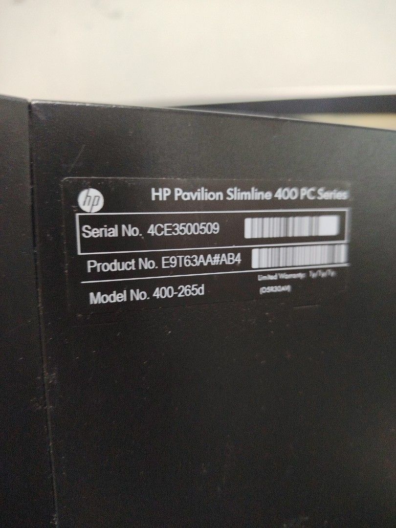 HP Pavilion Slimline 400442111653849999361