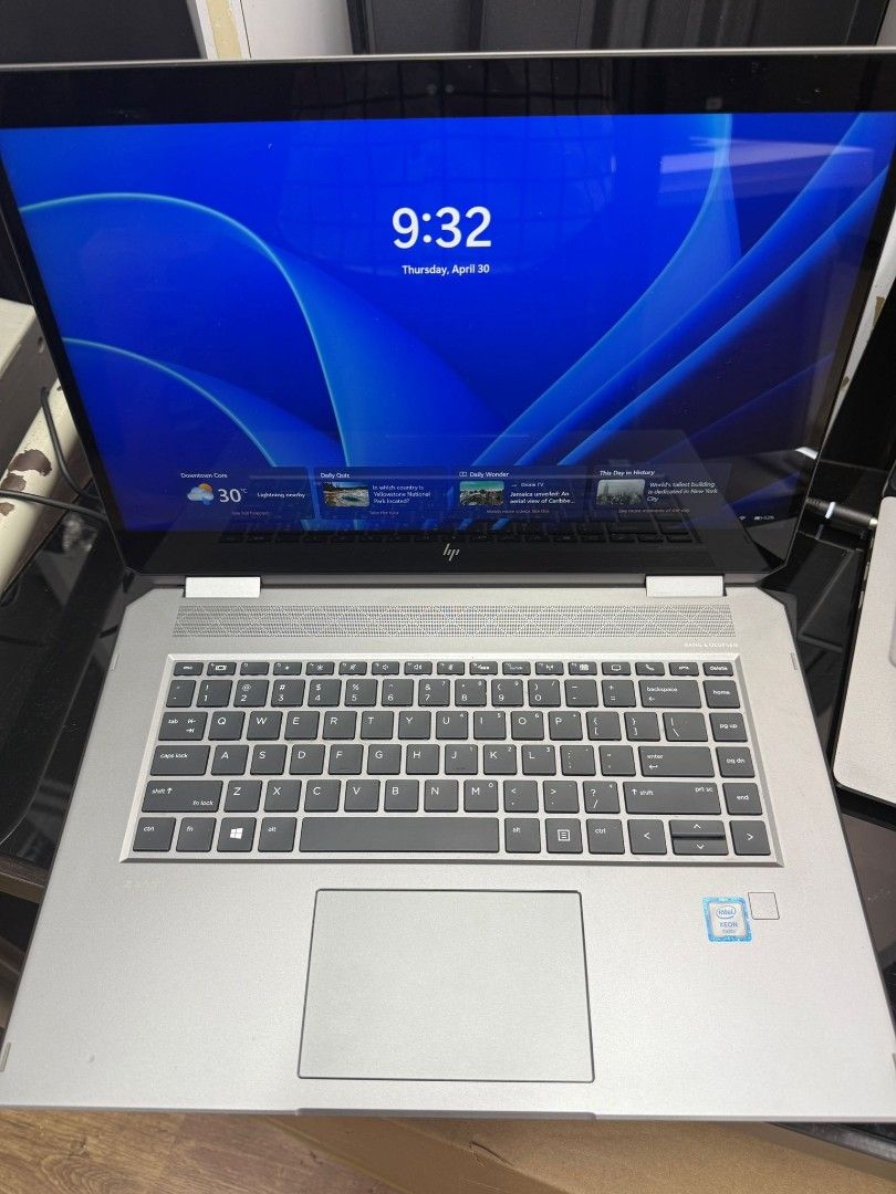 Hp zbook 2-in-1, touchscreen
