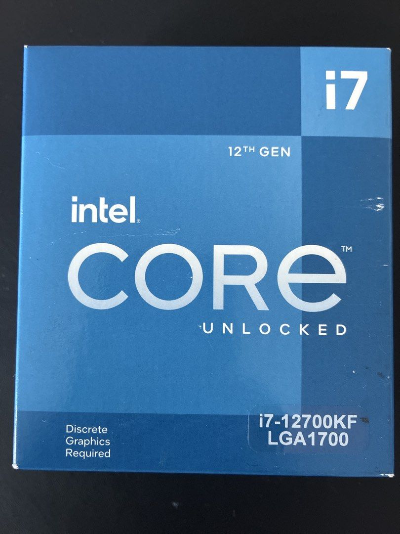 Intel Core i7-12700KF 12th Gen CPU441787185932554240