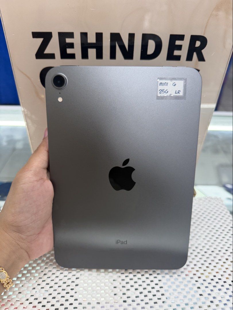 iPad MINI 6 256GB WIFI ONLY (NO ISSUE) (Category: iPad) located in San Juan City. Submitted by desireebayal96 (Listing ID 1435488187, Image 1). Description: iPad Mini 6 * 256GB * WIFI ONLY * 98% SMOOTH * NO ISSUE * NO HISTORY OF REPAIR * NO ICLOUD ISSUE * WORKING TRUETONE & FINGERPRINT * WITH 20W SET CHARGER OPEN FOR COD SAME DAY DELIVERY PLUS SHIPPING FEE MESSAGE ME DIRECTLY FOR MORE INFO Store located📍2nd floor Vmall Greenhills Shopping Center