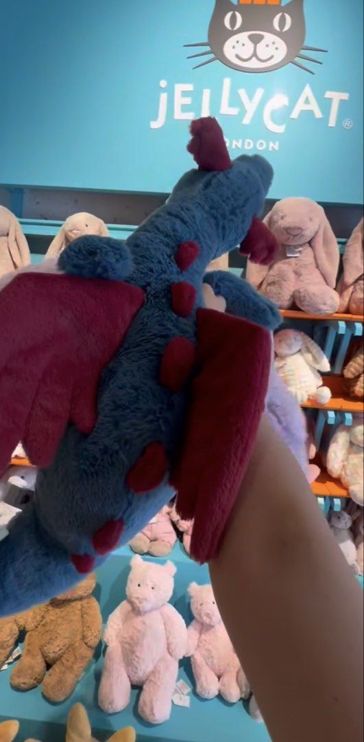 Jellycat Dexter Dragon Huge (Category: Plushies & Soft Toys) located in Quezon City. Submitted by buhbyestuff (Listing ID 1435401773, Image 1). Description: .