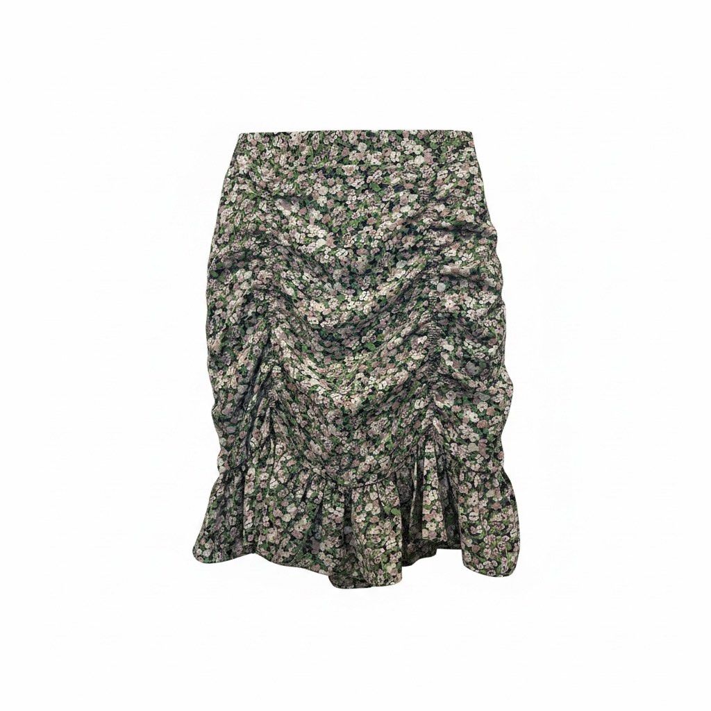 Kashieca Floral Ruffled Mini Skirt (Category: Skirts) located in San Pedro. Submitted by declutterine95 (Listing ID 1435494167, Image 2). Description: Bought for ₱900 selling for ₱290 📍I am based in Makati 💡 Color may vary slightly due to lighting 🤍 Please manage expectations (preloved items) 📩 Message for more photos/measurements 🚚 Shipping shouldered by buyer.