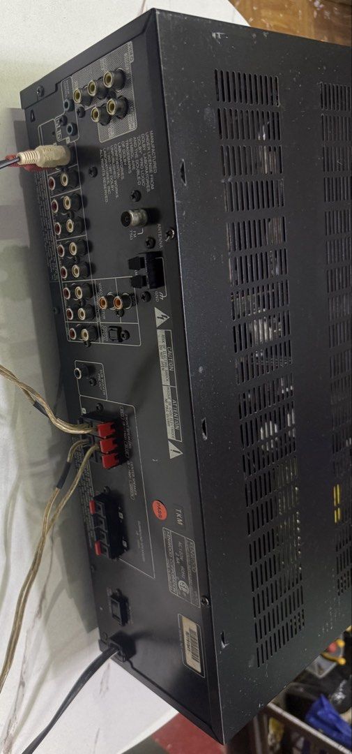 Kenwood Receiver Amplifier 5.1 channel (Category: Soundbars, Speakers & Amplifiers) located in Manila. Submitted by bosecube (Listing ID 1435346994, Image 3). Description: Kenwood AV Receiver VR-505 ~ (110volts) check photo for specification Call or Txt 09690688520 .