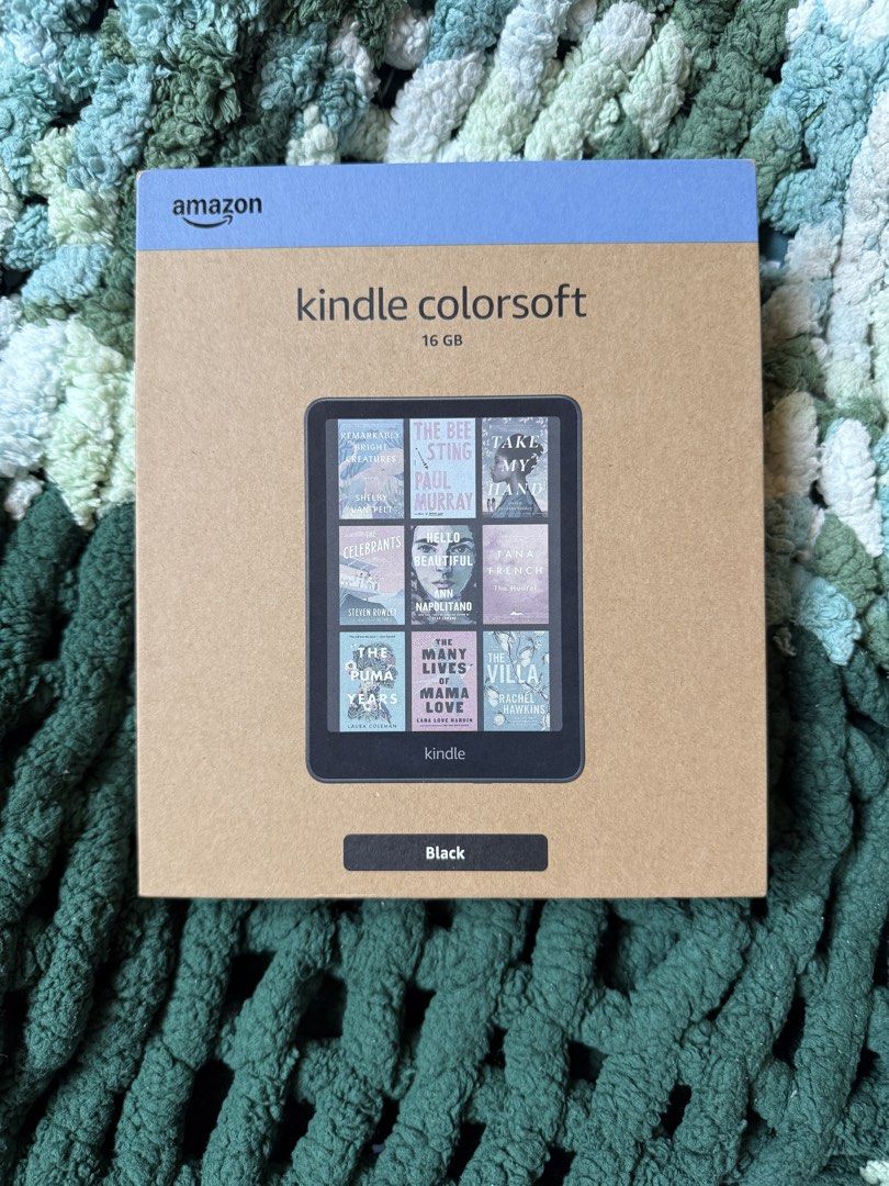 Kindle Colorsoft (black, sealed) (Category: E-Readers) located in Las Pinas. Submitted by kartofjoys (Listing ID 1435393918, Image 1). Description: Brand new Kindle Colorsoft (the newest edition of 16gb from Amazon- this kinda matters because if you search reviews this is the edition that has least chances of yellow band compared to the signature eds) (I own one so I can also say there’s no yellow band in mine) NO ADS *bought from Amazon US Inclu