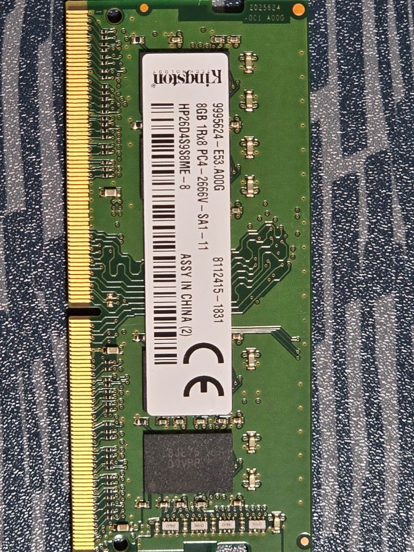 Kingston 8GB DDR4 2666MHz RAM