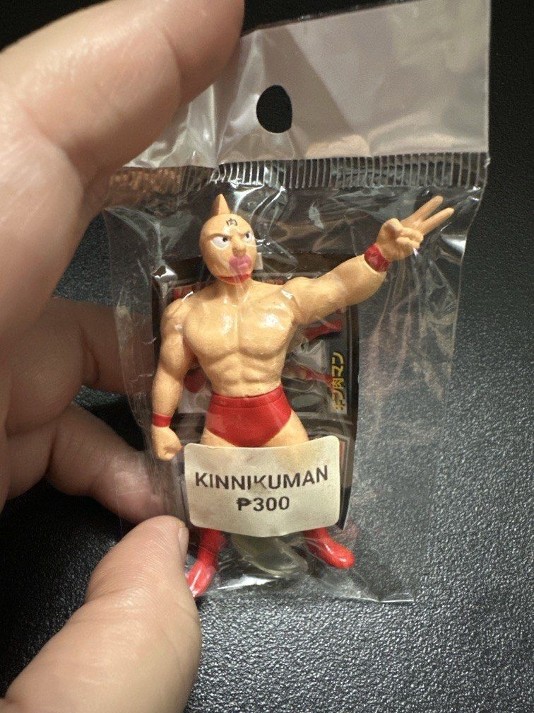 Kinnikuman figure (Bandai) (Category: Figurines & Statues) located in Manila. Submitted by krystalchewey_ (Listing ID 1435483615, Image 1). Description: Bnew Actual Photo Posted 300php Bandai .