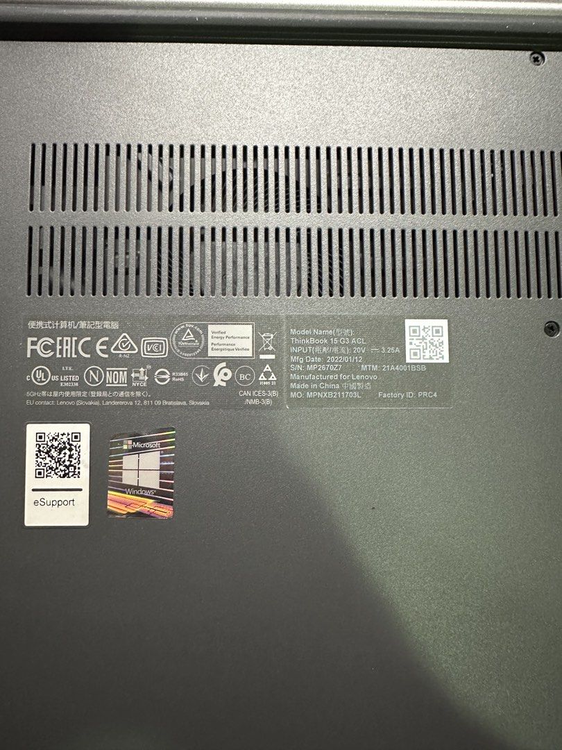 Lenovo ThinkBook 15 G3 ACL442341836341258245