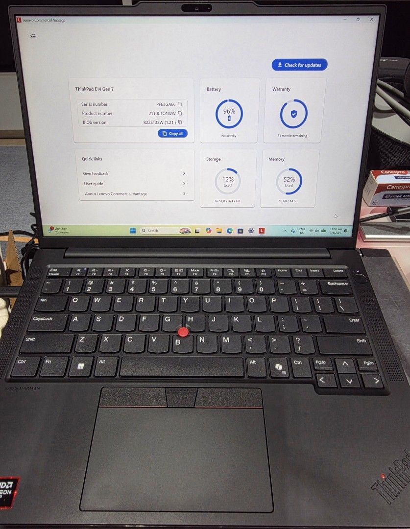 Lenovo Thinkpad E14 Gen 7 -Ryzen 7442652355713443841