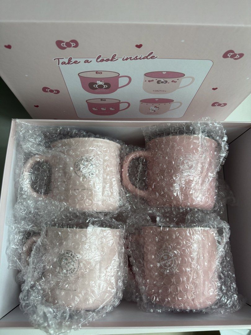 Limited - Coffee Bean x Hello Kitty Mug Set442191691855308801