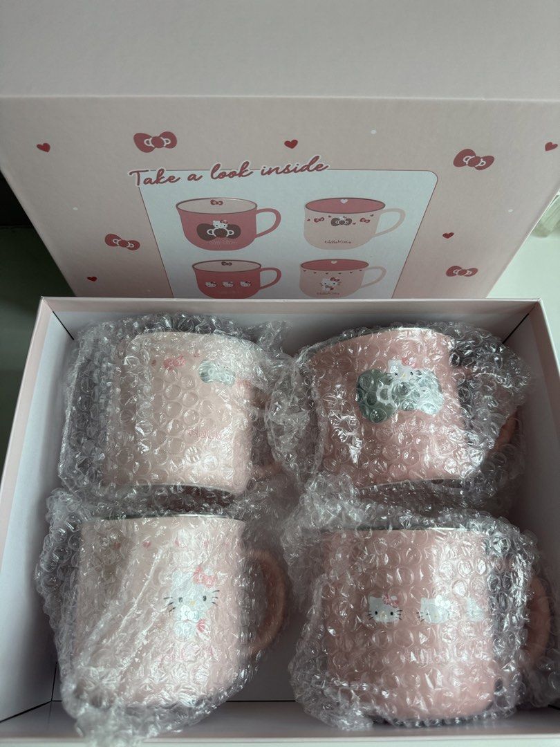Limited - Coffee Bean x Hello Kitty Mug Set442191691855308800