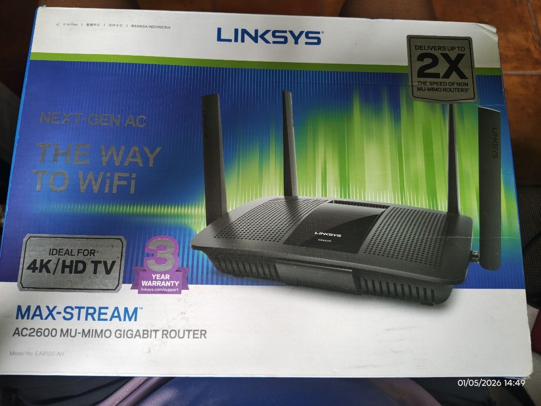 Linksys Max-Stream AC2600 Gigabit Router