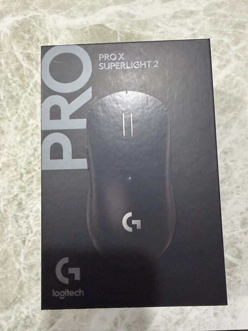 Logitech G PRO X SUPERLIGHT 2 Wireless Gaming Mouse, Lightweight, LIGHTFORCE Hybrid Switches, HERO 2 Sensor, 32,000 DPI, 5 Programmable Buttons, USB-C Charging, PC & Mac