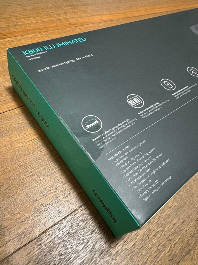 Logitech K800 Illuminated Wireless Keyboard442135441593477121