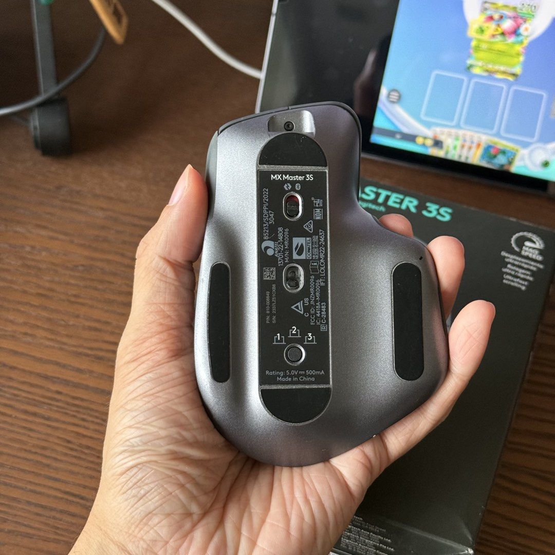 Logitech MX Master 3S Wireless Bluetooth Mouse442118704695224323