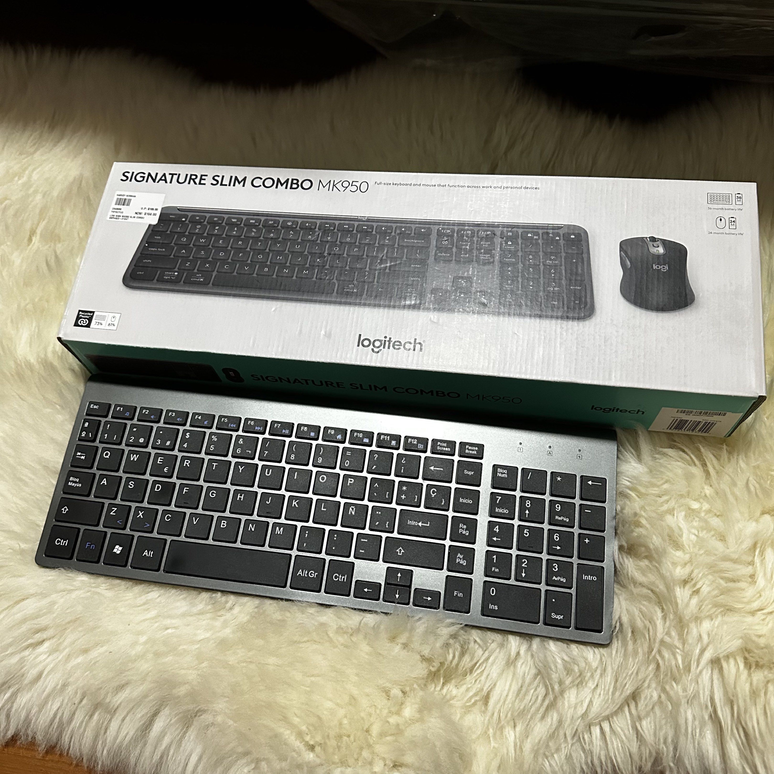 Logitech Signature Slim Combo MK950 - Brand New