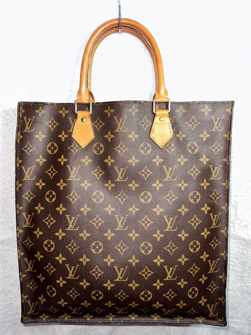 Louis Vuitton Monogram Tote Bag (Category: Luxury Bags & Wallets) located in Manila. Submitted by declutterw1thme (Listing ID 1435482497, Image 1). Description: - Authentic Louis Vuitton tote bag - Classic Monogram pattern - Leather handles and trim - Rectangular shape - Iconic LV monogram design.