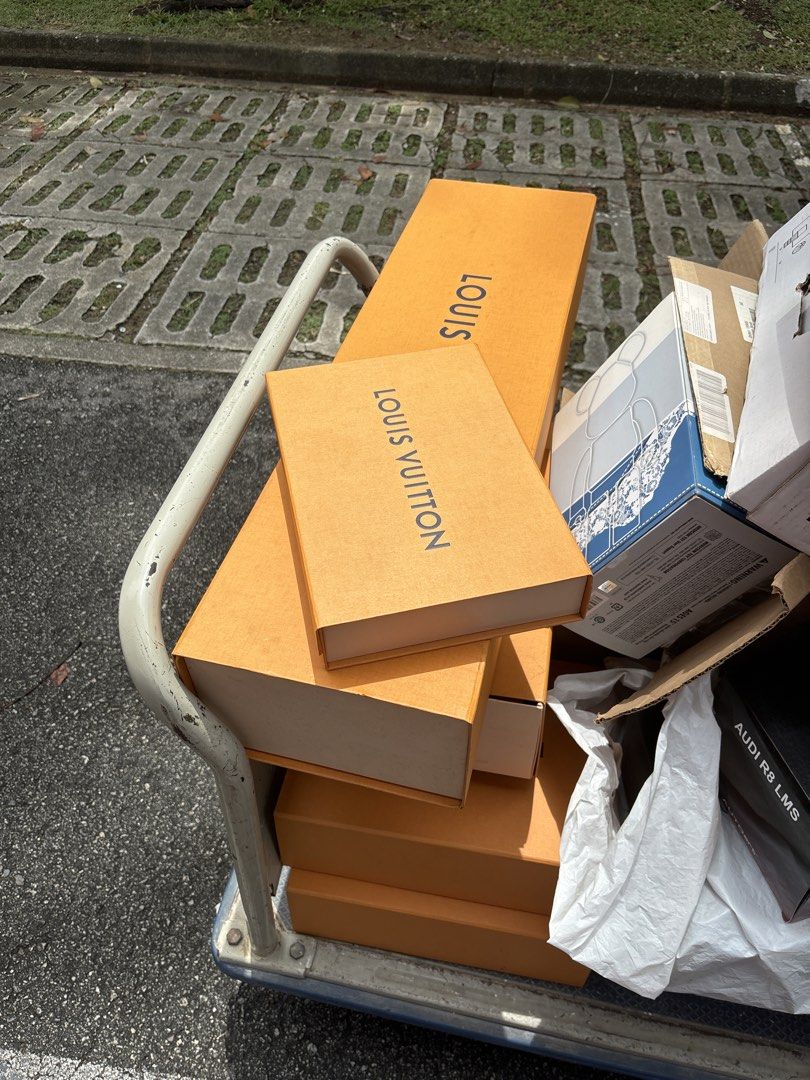 Louis Vuitton Orange Boxes - Various Sizes