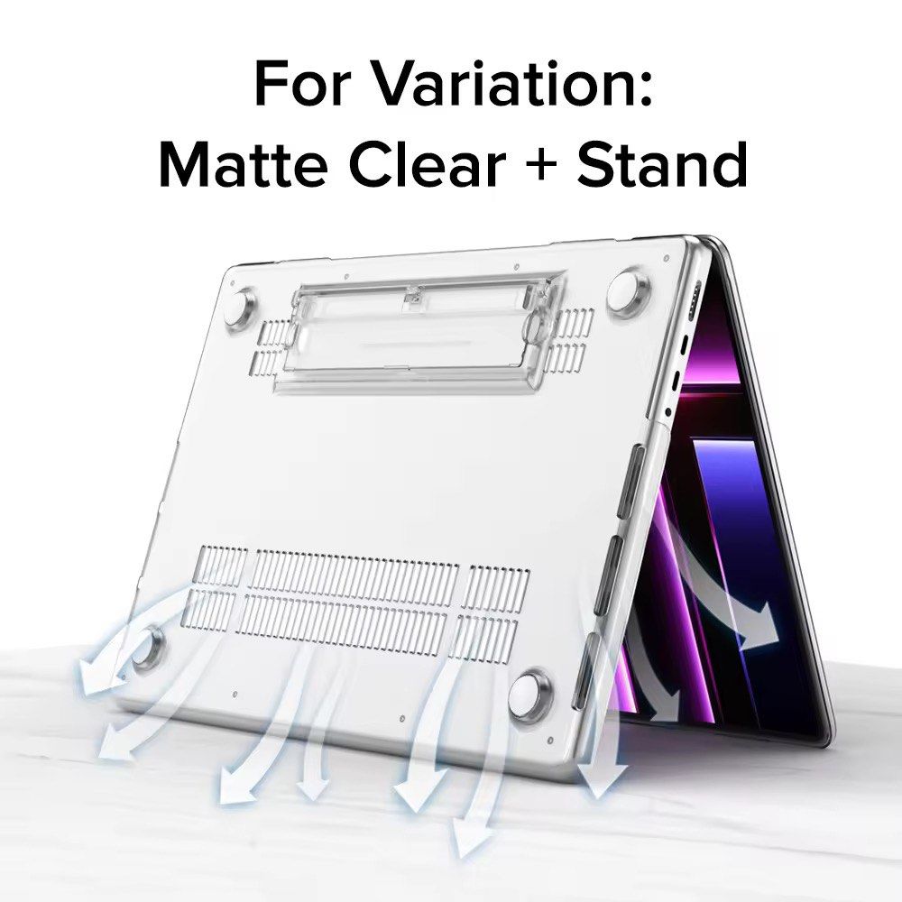MacBook Pro Matte Clear Case with Stand 16inch442140676661585920