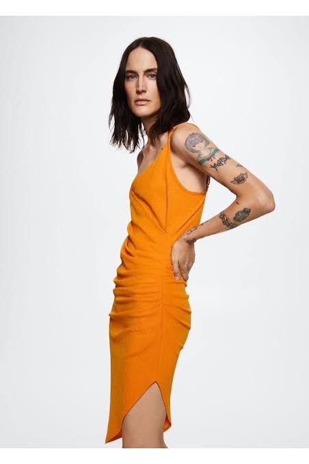 Mango Orange Cocktail Dress (Category: Dresses) located in Manila. Submitted by repeat_finds_ph (Listing ID 1435425059, Image 3). Description: Dress are like new Brand : Mango Size : Small 📍Valenzuela City Payment First Basis Shipping : J&T Metro Manila - 75.00 Luzon - 95.00 Visayas/Mindanao- 115.