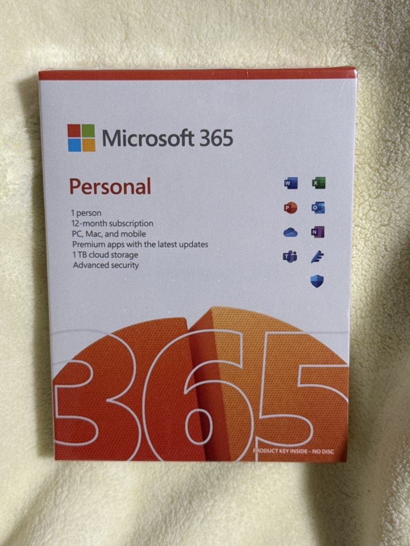 Microsoft 365 Personal SG - 12-Month Subscription441896806268938240