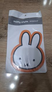 Miffy-Style Bunny Mouse Pad450588997867294720