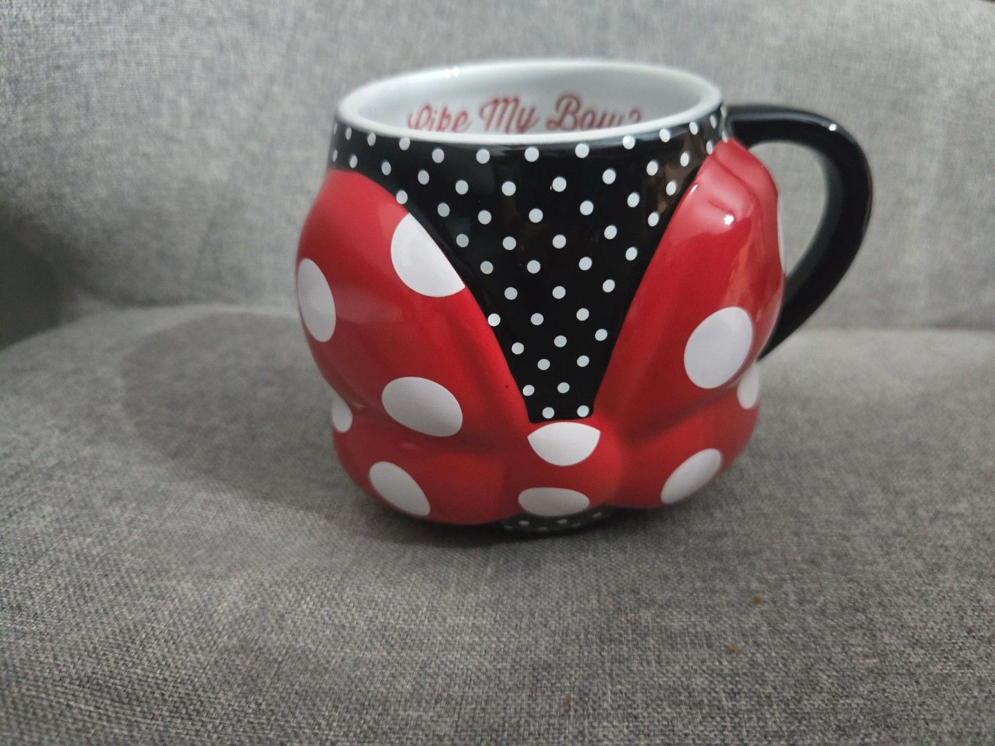Minnie Mouse Bow Mug442303295626956800
