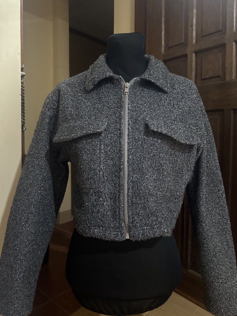 MISSGUIDED ZARA DUPE UTILITY JACKET (Category: Coats, Jackets and Outerwear) located in Baguio. Submitted by zafispicks (Listing ID 1430225925, Image 2). Description: — no flaws — rfs: not my style anymore.