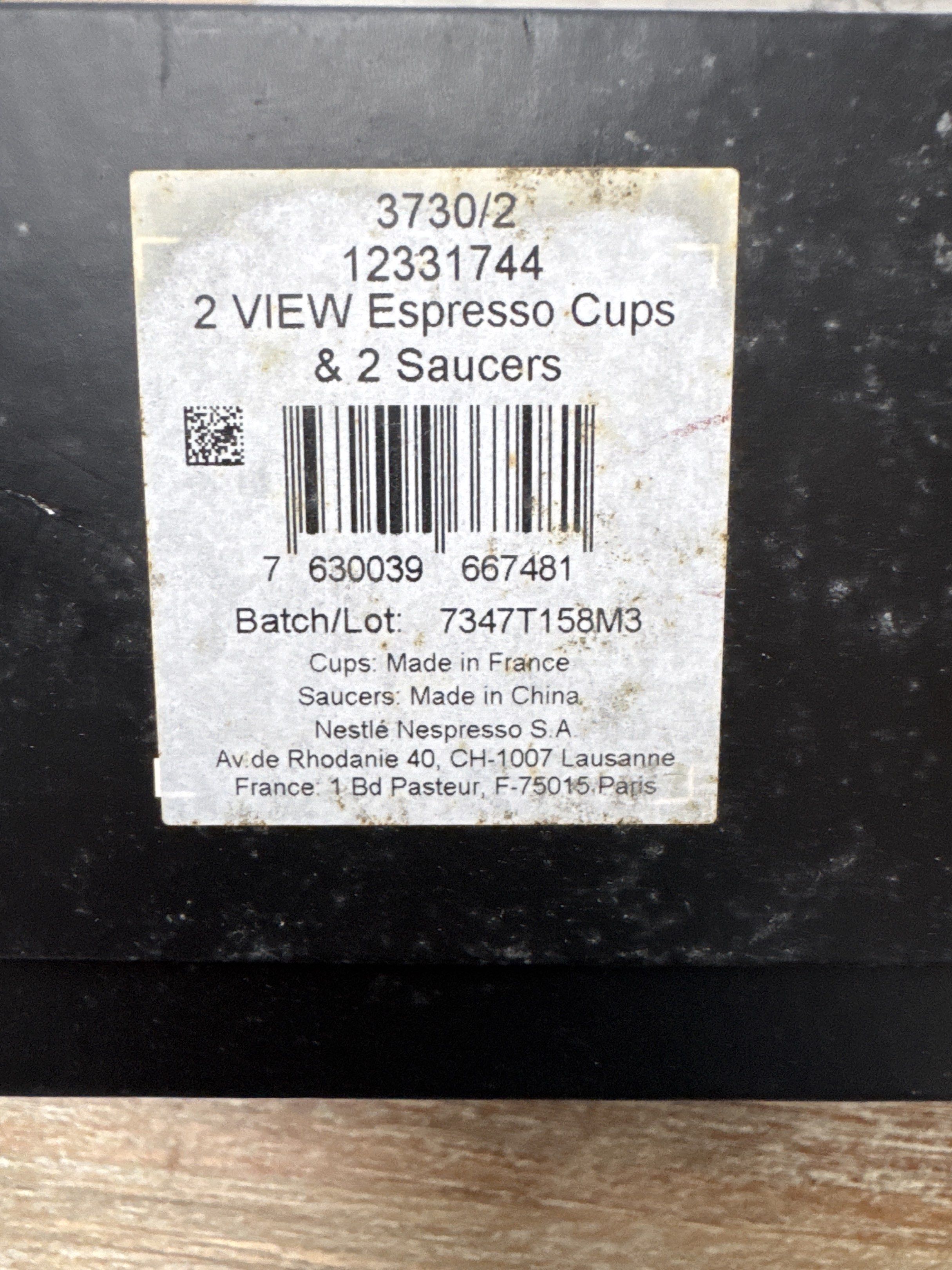 Nespresso Espresso Cups and Mugs442192560338380803