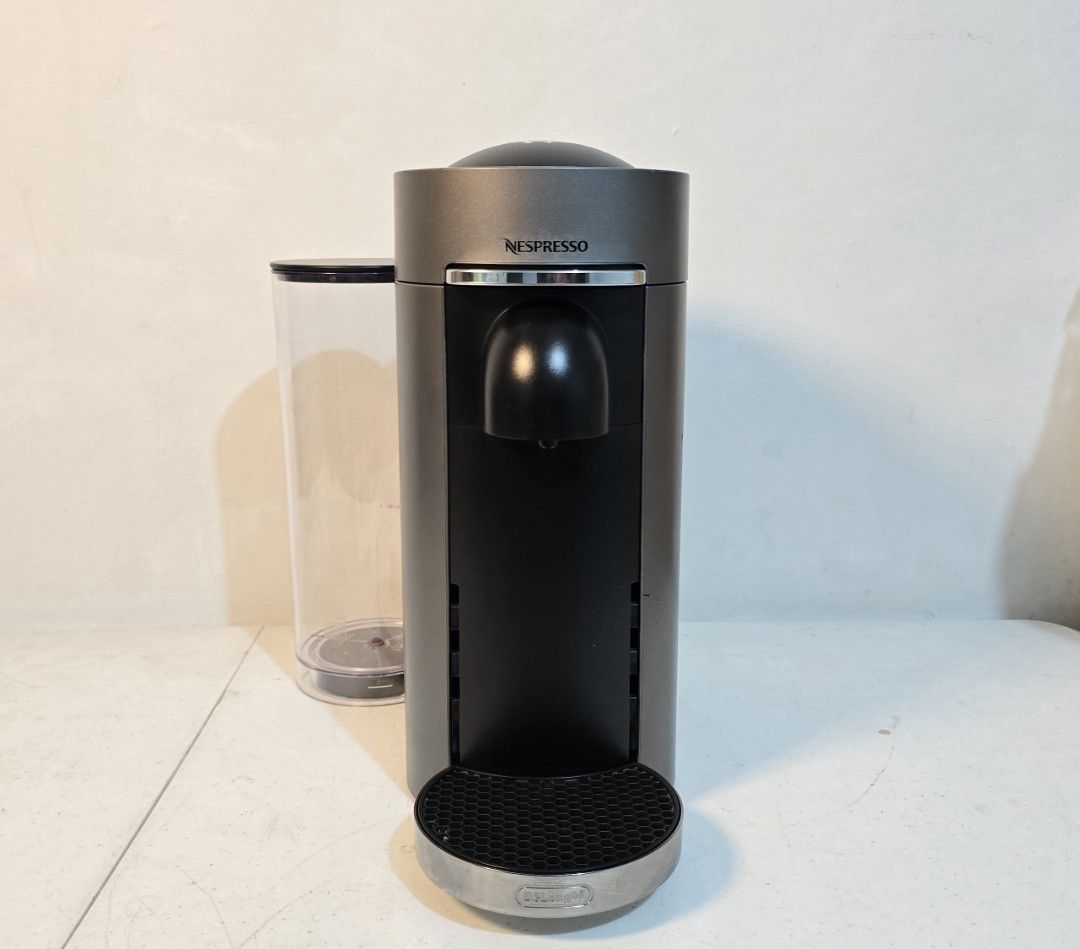 Nespresso Vertuo Plus Espresso Machine (Category: Coffee Machines & Makers) located in Rizal. Submitted by potato_corner (Listing ID 1435511226, Image 1). Description: Nespresso Vertuo Plus Australian mall pull out Used as demo unit 220V No box Complete Accesories.