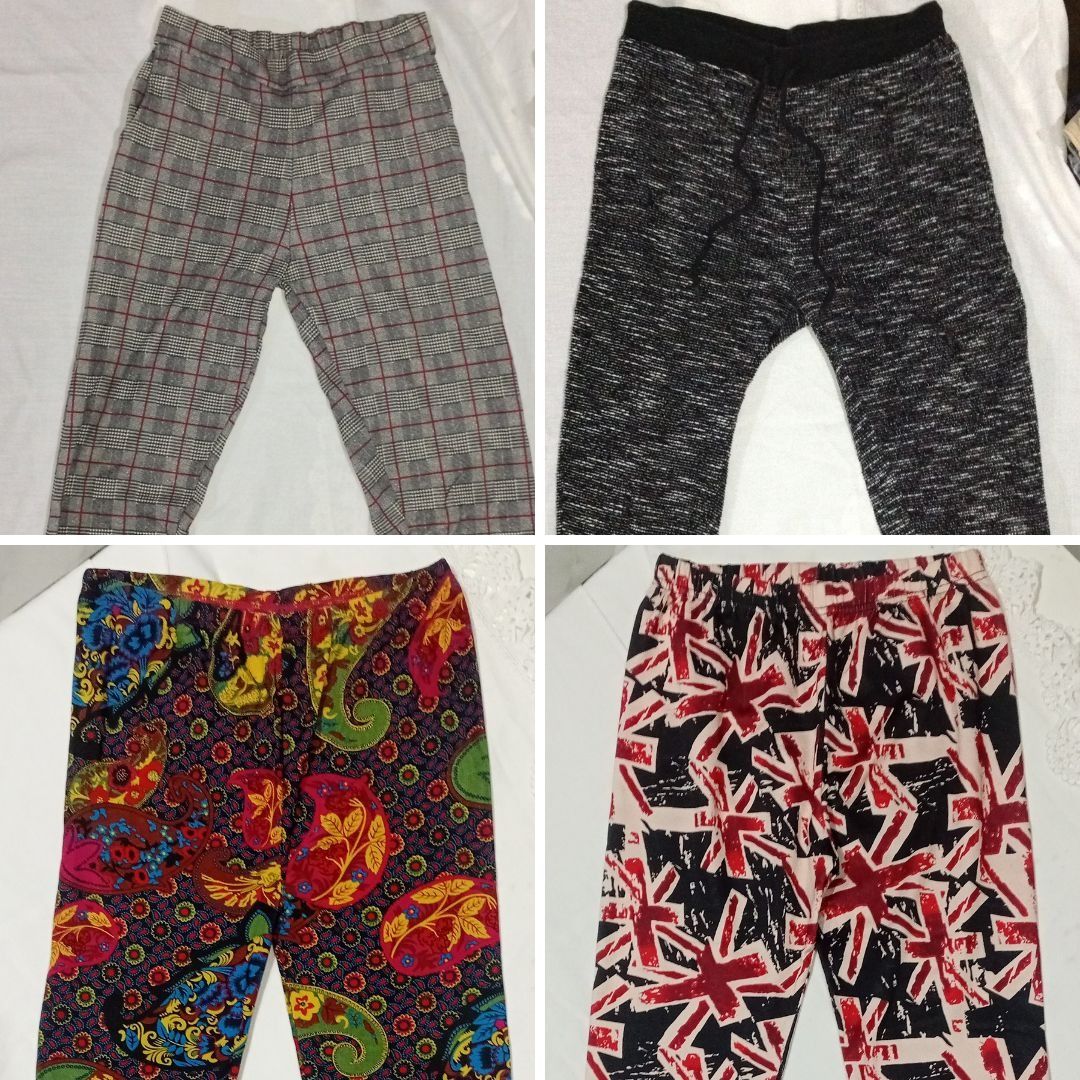 Pattern Leggings/Joggers for SALE!!! (Category: Other Bottoms) located in Muntinlupa City. Submitted by sellthingsph_ (Listing ID 1435345776, Image 1). Description: All were lightly used. Sizes are indicated in each photo. Joggers - P100 Plaid Leggings - P80 Pattern Leggings 1- P50 Pattern Leggings 2 - P50 .