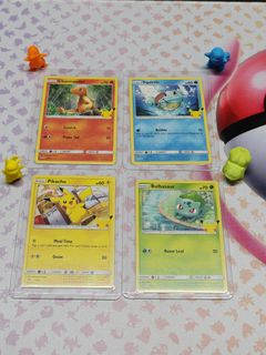 booster costco pokemon cards Pikachu 25/25 Pokemon TCG Mcdonalds 25 Anniversery Holo Pokemon Card M main image 1