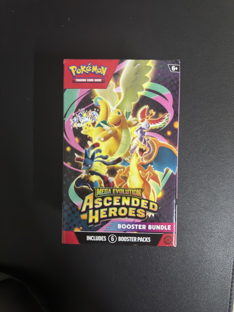 Pokemon TCG Mega Evolution Ascended HeroesBooster Bundle, Hobbies ...