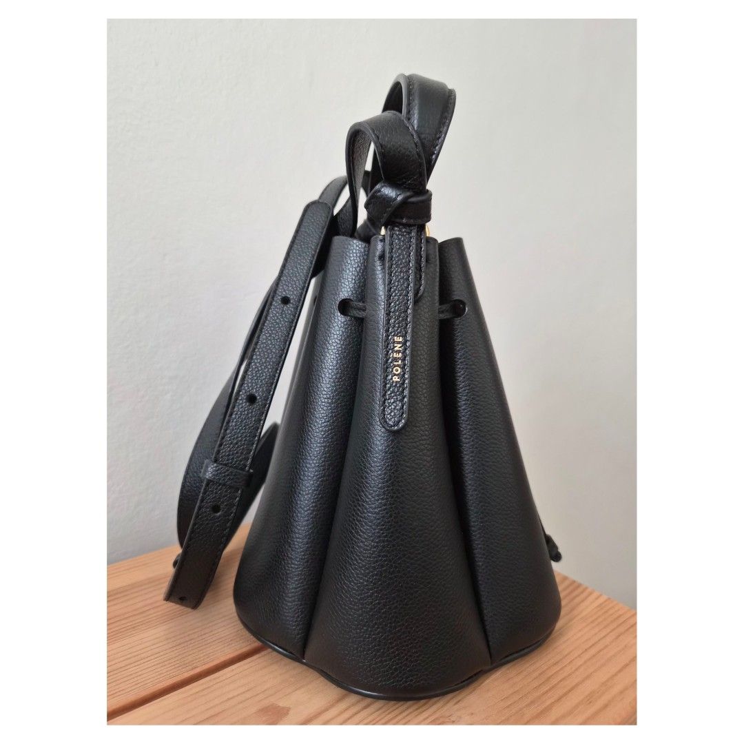 Polène Huit Mini (Category: Luxury Bags & Wallets) located in Bacoor. Submitted by _sysells (Listing ID 1435435772, Image 2). Description: Polène Huit Mini in Noir. Purchased from shlaguna on IG. No stain/flaw. Inclusions: dust bag and tag. RFS: Downsizing my bag collection..