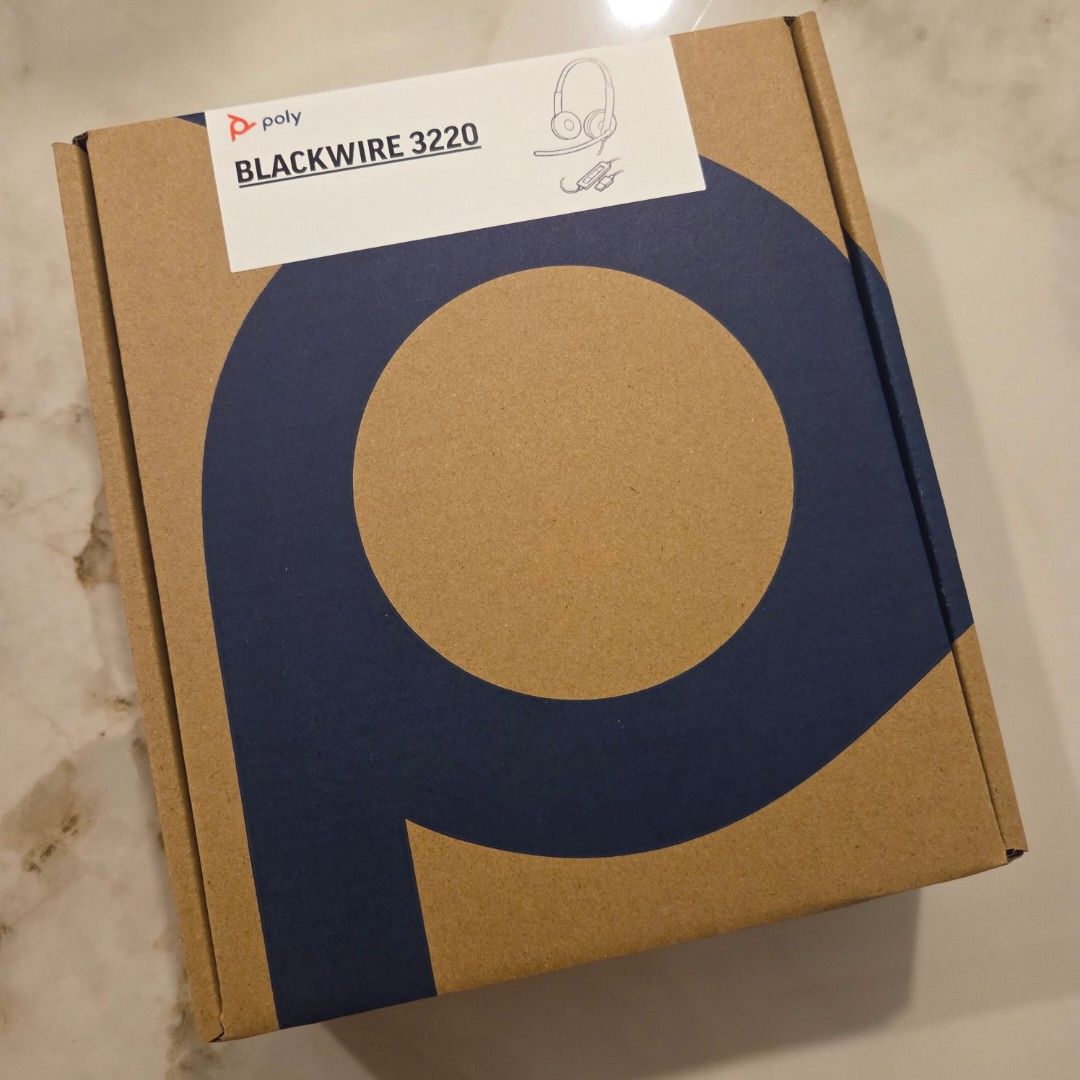 Poly Blackwire 3220 USB-C Headset - Brand New