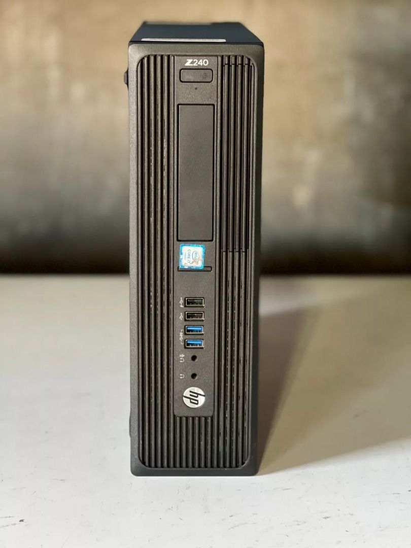 Powerful HP SFF Workstation /Intel Quad – Core Xeon V6 Processor / RAID / etc.
