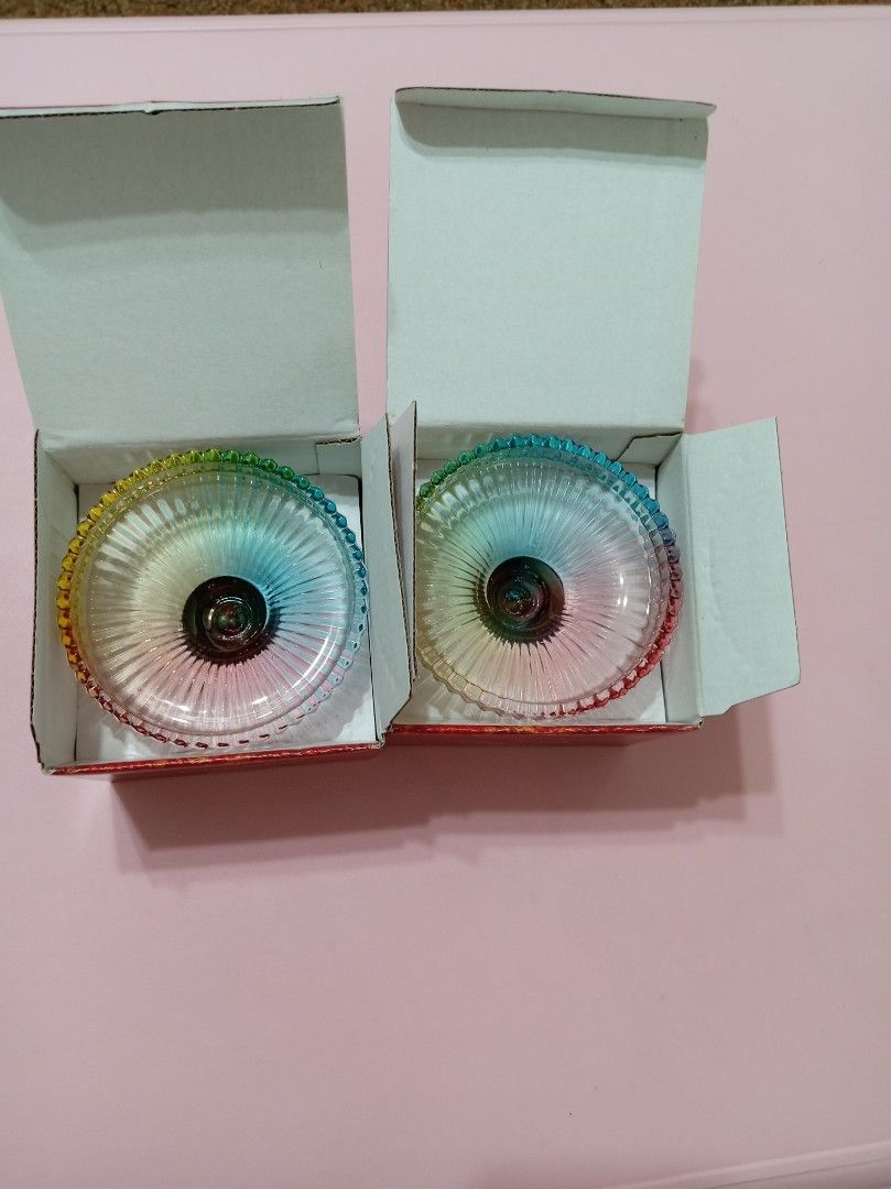 Rainbow Glass Candy Jar with Lid442080003422300162