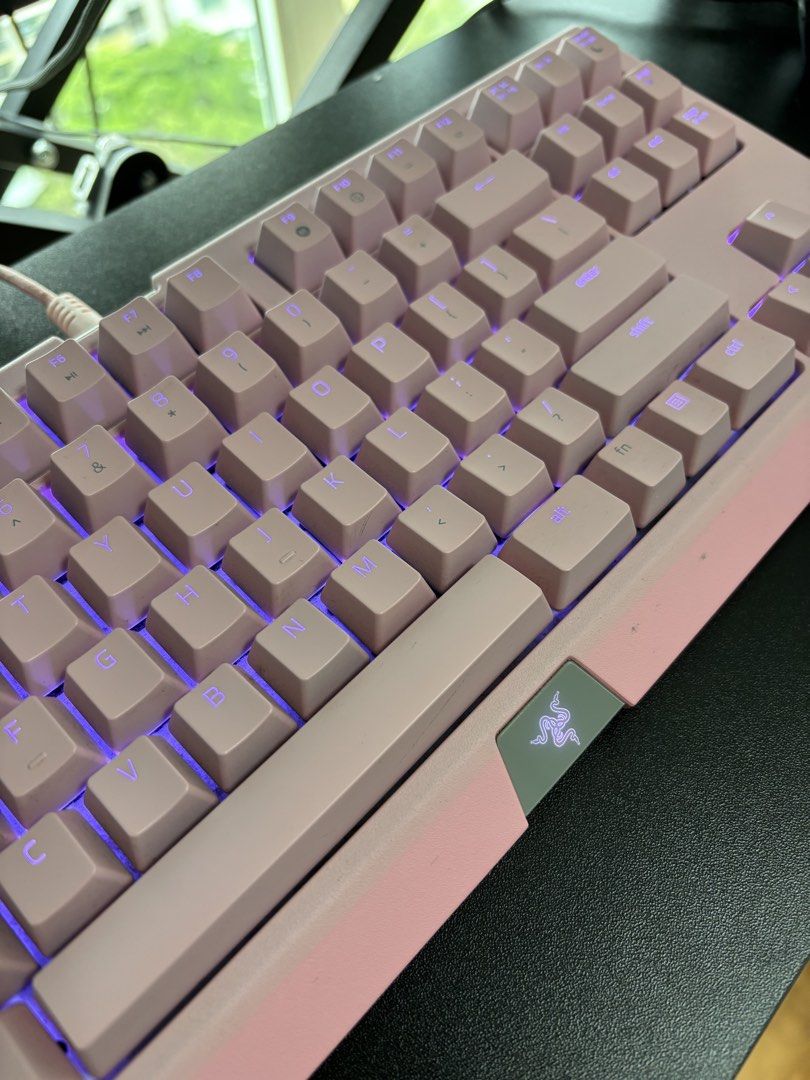 Razer Blackwidow TE Chroma V2 Quartz Keyboard442025350687641602