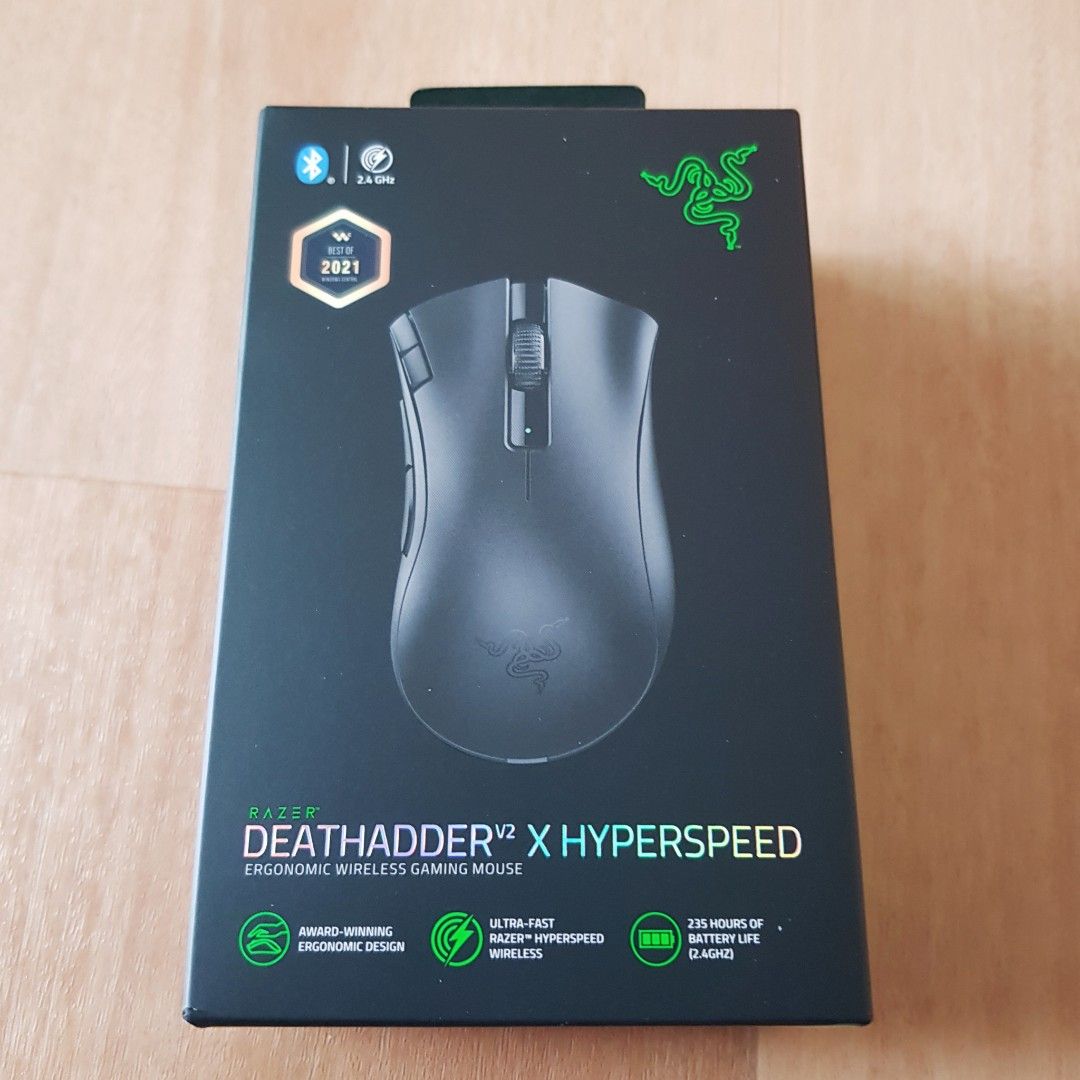 Razer DeathAdder V2 x Hyperspeed Wireless Gaming Mouse441899439715799040