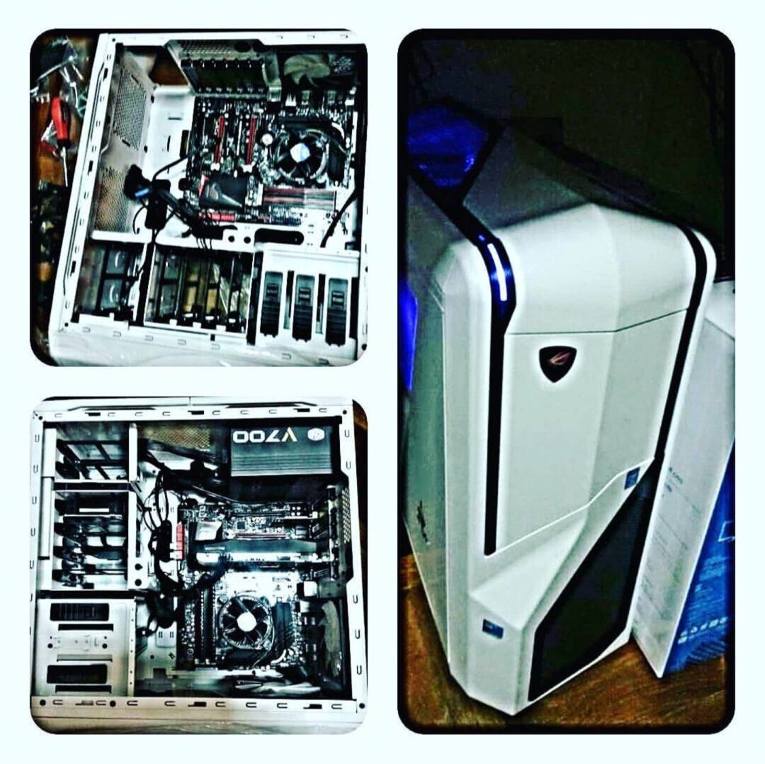 Razer/ASUS White Gaming PC Desktop442342725544192000