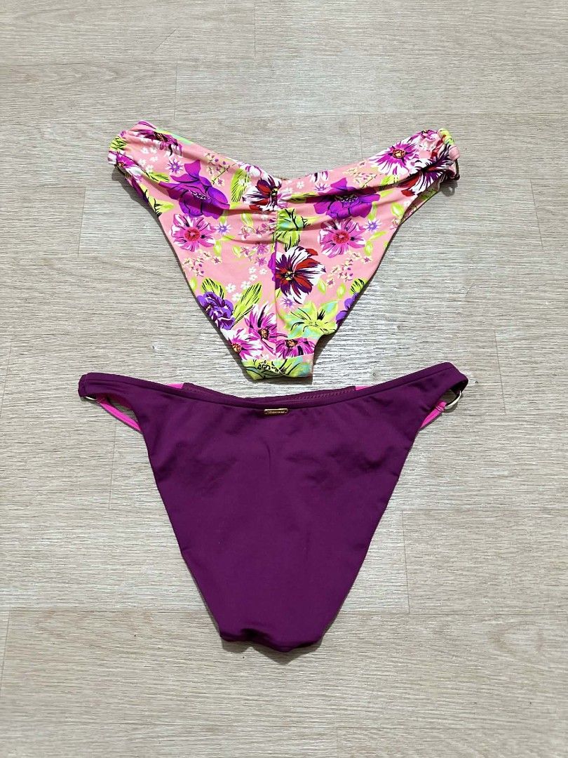 (S) BUNDLE! 2pcs VICTORIA'S SECRET Bikini Bottoms (Category: Bikinis & Swimsuits) located in Cainta. Submitted by sunnyfloshop (Listing ID 1435454658, Image 3). Description: Brandnew 🍃Small 🍃Ring sides.