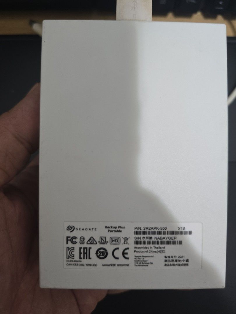 Seagate Backup Plus Portable 5Tb(5terabyte) External Hard Drive441887858360985602