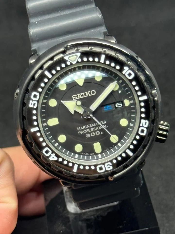 Seiko prospex 上代款式 吞拿 tuna sbbn035 sbbn 035 marinemaster 300M 潛水錶 grand ...