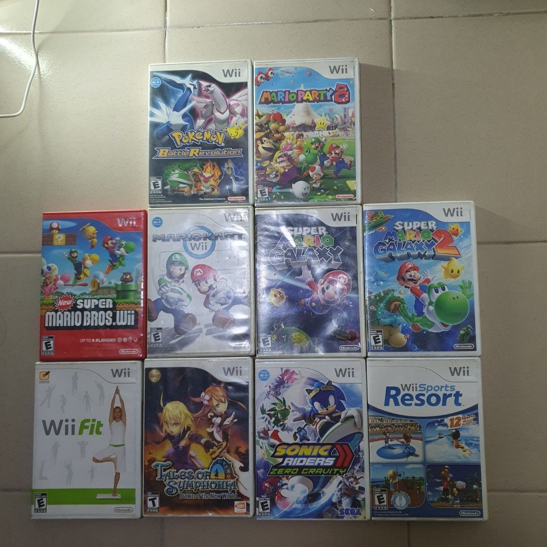 Selling 10 Nintendo Wii Videogames (Category: Nintendo) located in Quezon City. Submitted by itemsforadoption (Listing ID 1435476524, Image 1). Description: Important note: carousel sellers have limited replies. If I can't reply, feel free to message me on 09338548592 Rfs: Its 2026! Happy New Year! Hoping you have a good year ahead of you! If you have questions feel free to send a message. Though I'll most likely be able to reply from 10am to 8pm