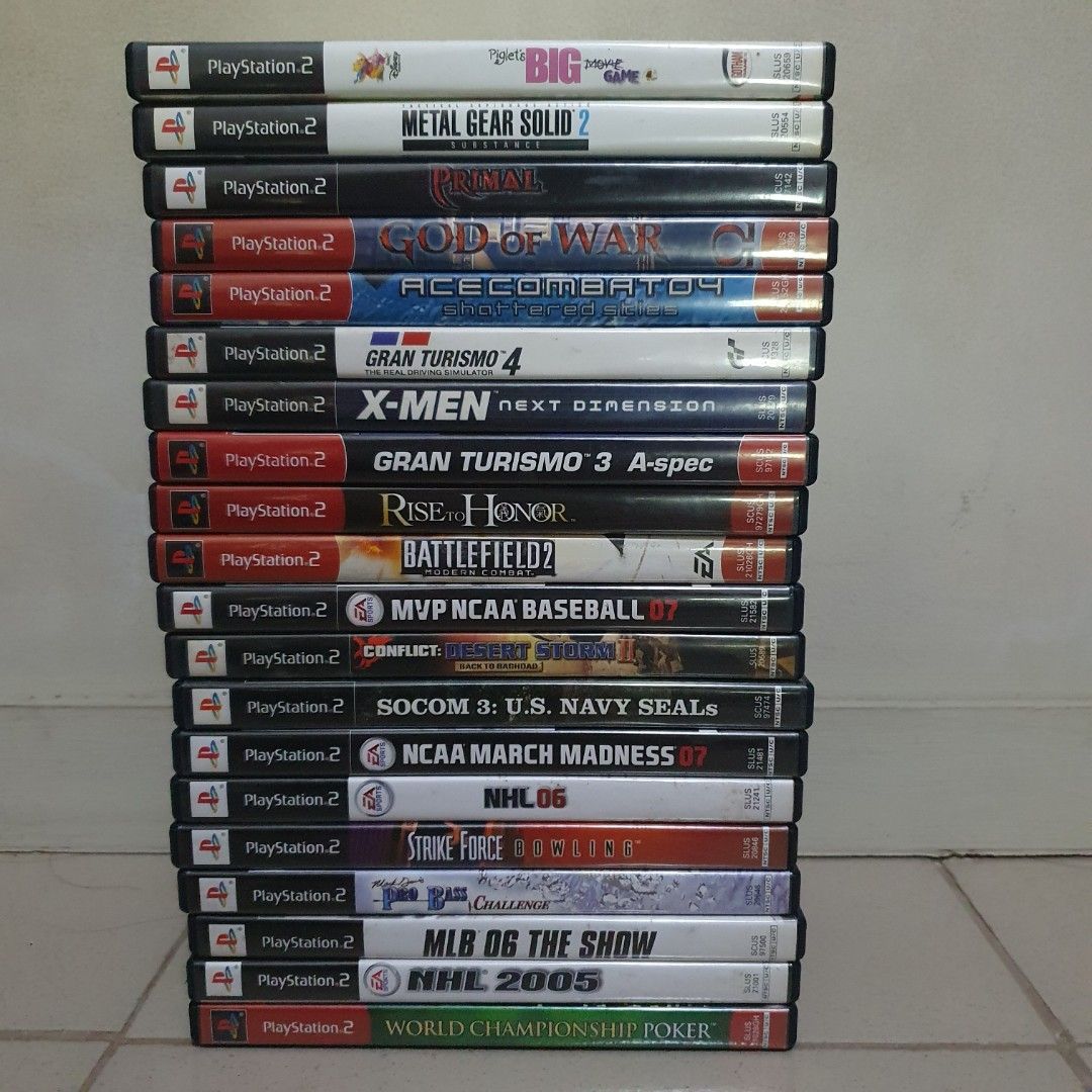 Selling 20 Sony PS2 Videogames (Category: PlayStation) located in Quezon City. Submitted by itemsforadoption (Listing ID 1435476845, Image 1). Description: Important note: carousel sellers have limited replies. If I can't reply, feel free to message me on 09338548592 Rfs: Its 2026! Happy New Year! Hoping you have a good year ahead of you! If you have questions feel free to send a message. Though I'll most likely be able to reply from 10am to 8pm.